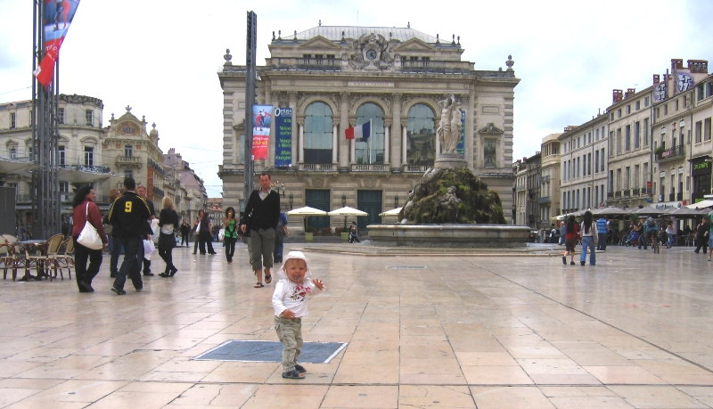 Städtereisen mit Kindern Montpellier