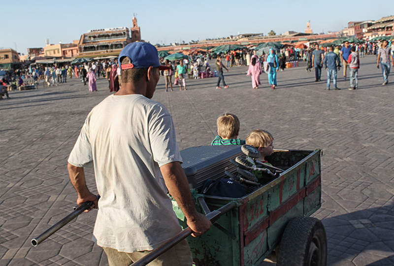 Städtereisen mit Kindern Marrakesch