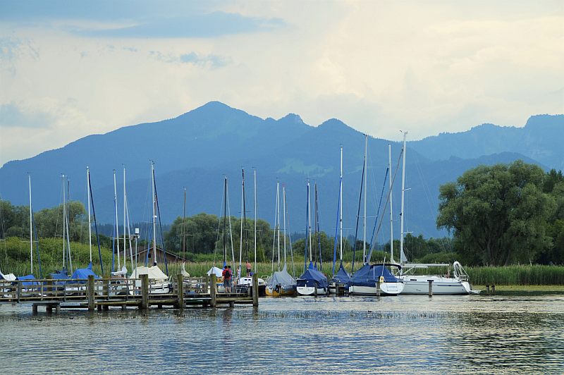 Schöne Seen: Chiemsee Boote