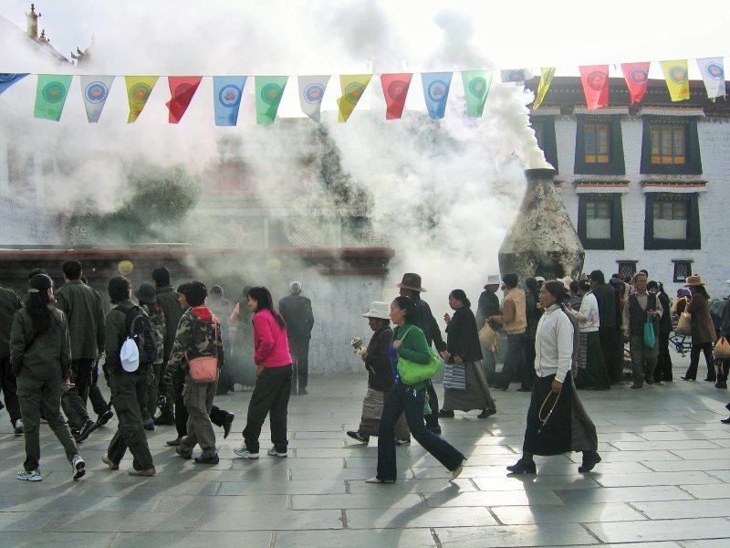 Reise nach Tibet Jokhang Kloster 3